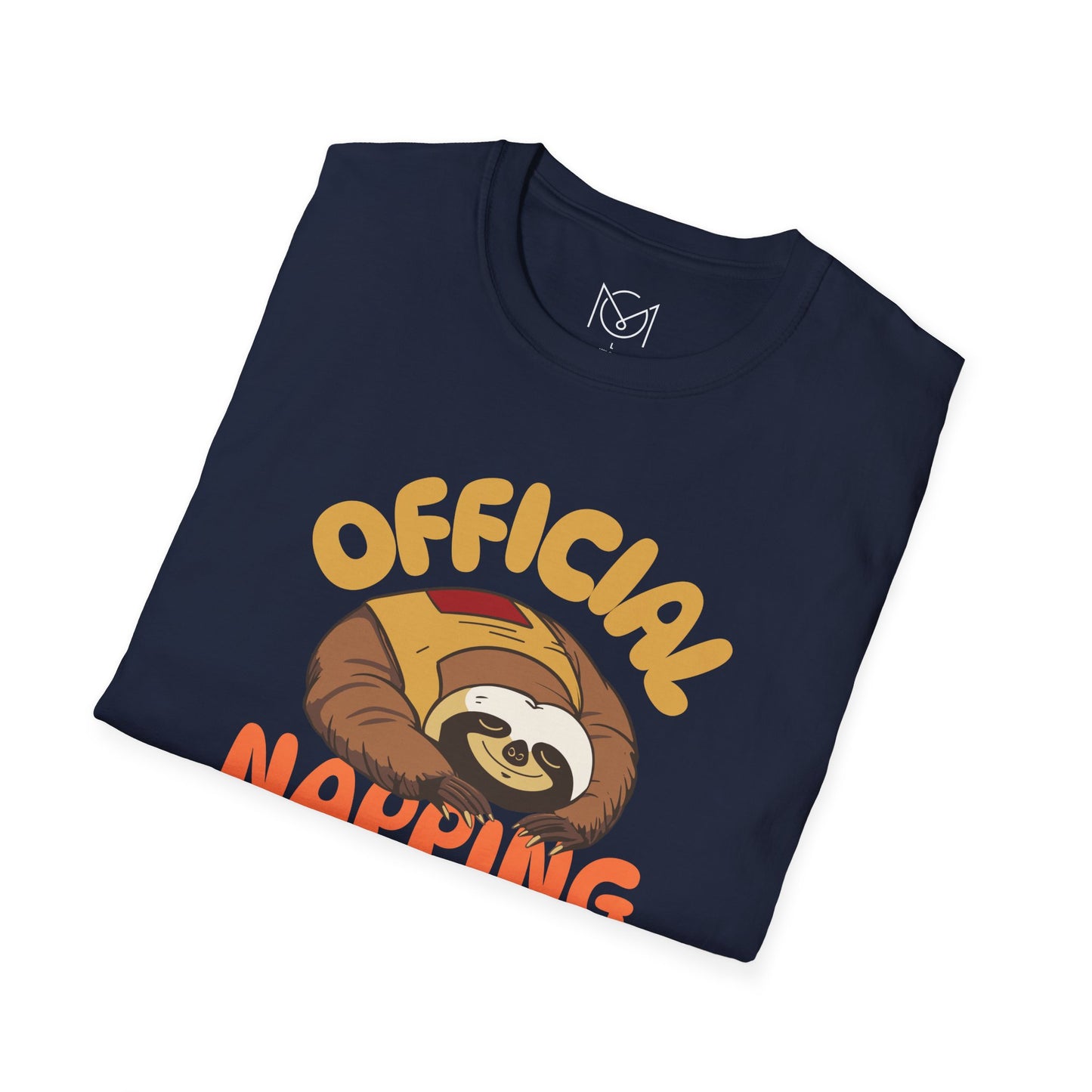 Official Napping Team T-Shirt - Cute Sloth Sleep Graphic Tee